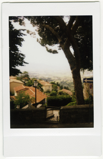 Cortona view of the Vale shot with Fujifilm Instax