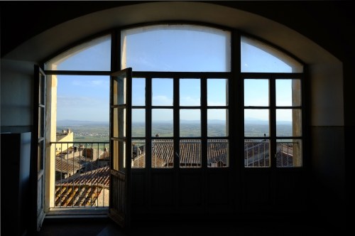 View of Val di Chiana from the Old Hospital