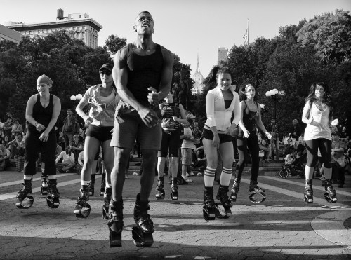 Union Square Pogo dance action. I recall shooting this, then dumping into a folder and forgetting about it. When I found it again I was thrilled to post edit and have a solid NYC street shot. A gem, hidden in a seldom used hardrive. 