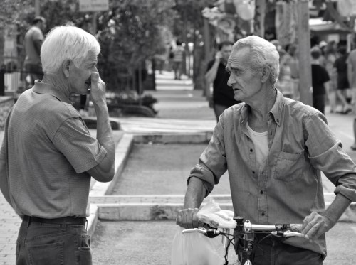 Amazing I was able to catch focus, that's what 3 years with this camera does to you. Wide open and zoomed in, processed in Snapseed.